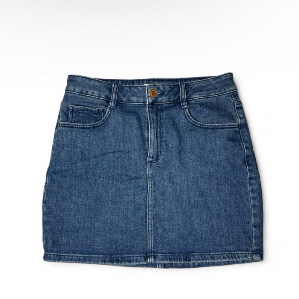 Garage blue denim mini skirt Size S 🪐